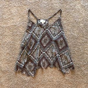 Pacsun flowy tank